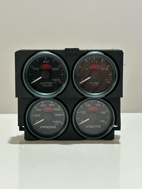 SAAS Muscle Series 1 AND 2 - HZ GTS Dash 4 Gauge Cluster