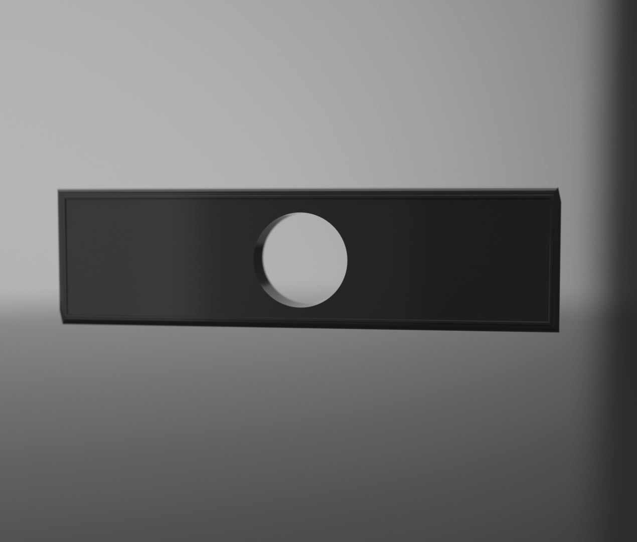 HZ GTS Radio Blank Plate