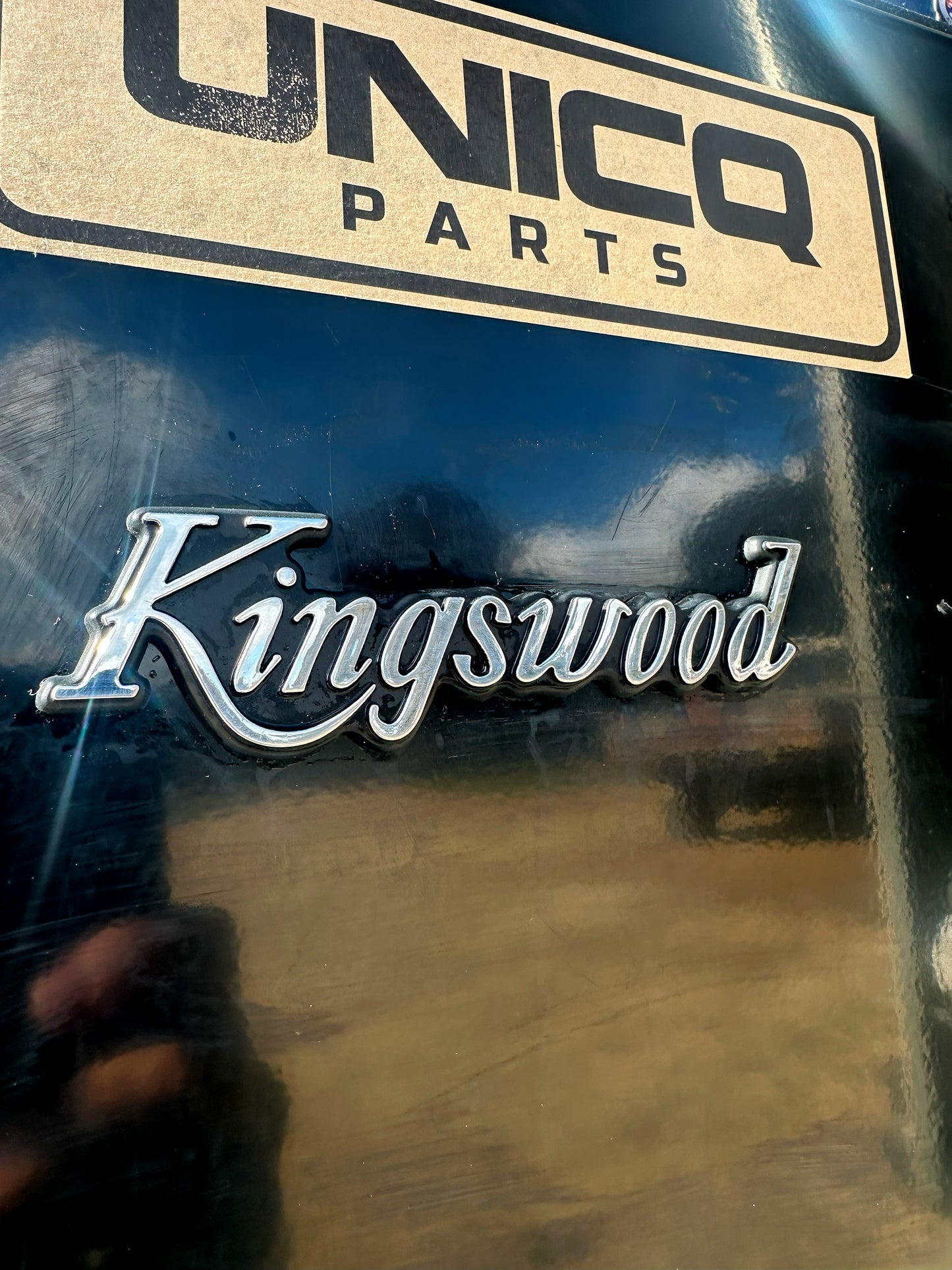 Holden WB Kingswood Ute Chrome badge