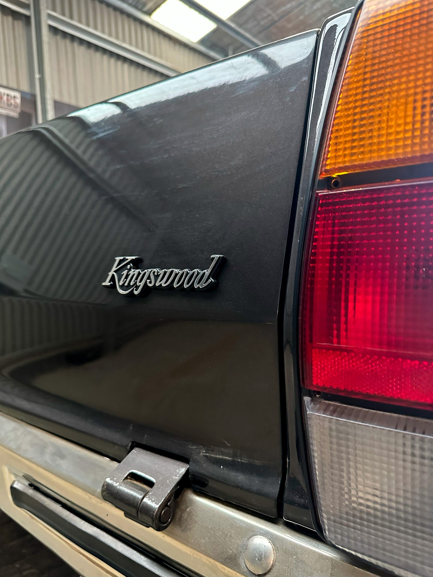 Holden WB Kingswood Ute Chrome badge