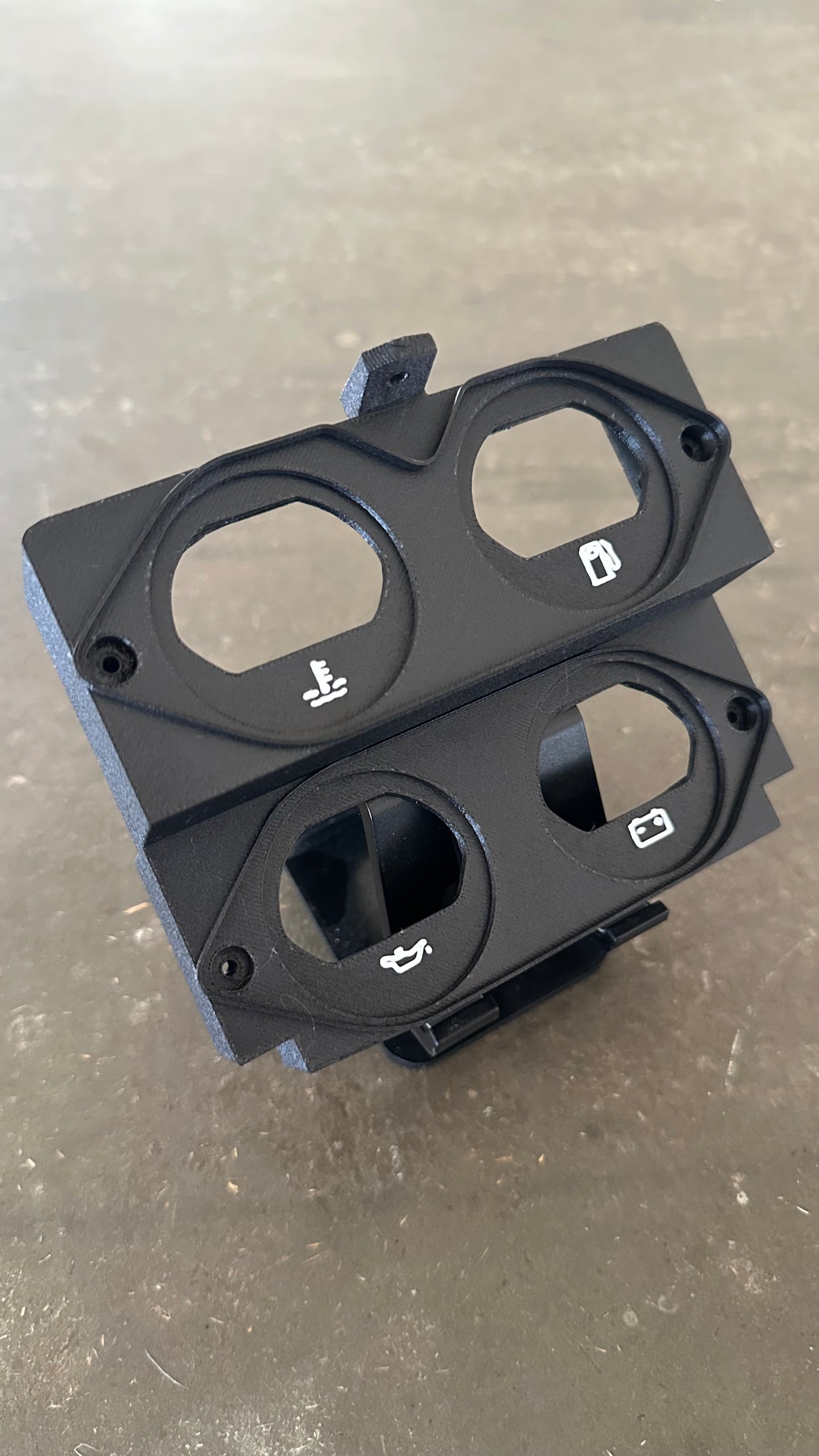 4 GAUGE HZ GTS Dash Original Replica Housing