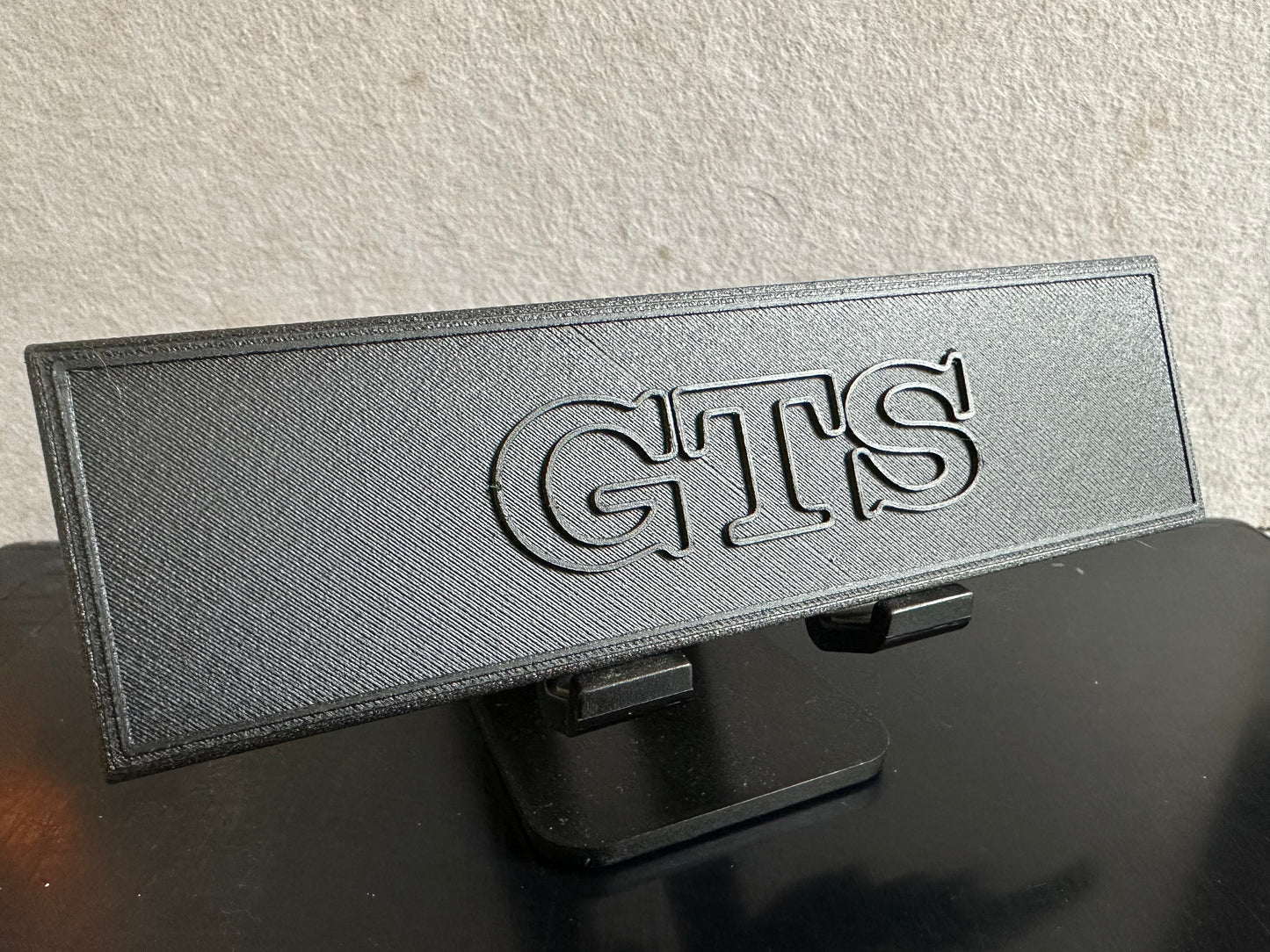 HZ GTS Radio Blank Plate - Original HZ Style GTS Logo